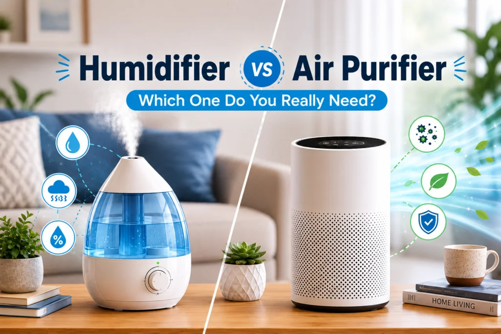 Humidifier vs Air Purifier